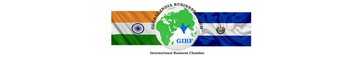 India El Salvador Business and Cultural Council and GIBF logo